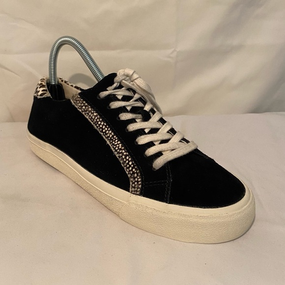 Madewell Sidewalk Low-Top Sneakers in Suede and Spot Calf MA522 Women’s Size 7.5 - Picture 1 of 9